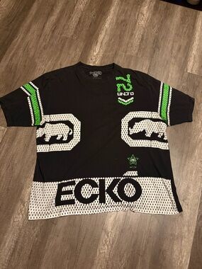 Ecko Unltd. mesh jersey style shirt rhino Beastmode x MMA (TAGGED 3XL)